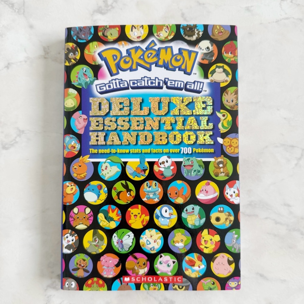 NEW Scholastic Pokémon Deluxe Essential Handbook 2015 Kids